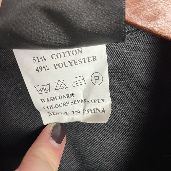 Biker Clothing Company Boys Large Short Sleeve Button Up Work Shirt NWT - Picture 7 of 10